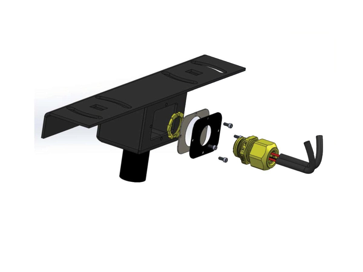 BLK POLE MOUNT KIT