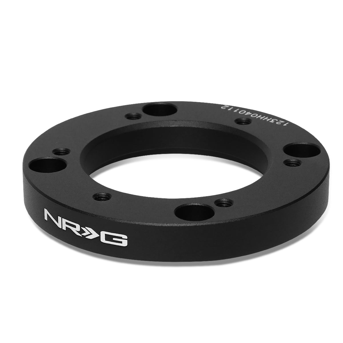 NRG Innovations Steering Wheel NRG-SRK-123H Quick Release Short Hub Adapter 6 X 70mm Bolt Pattern, Retain Horn & Turn Signals, Black Body