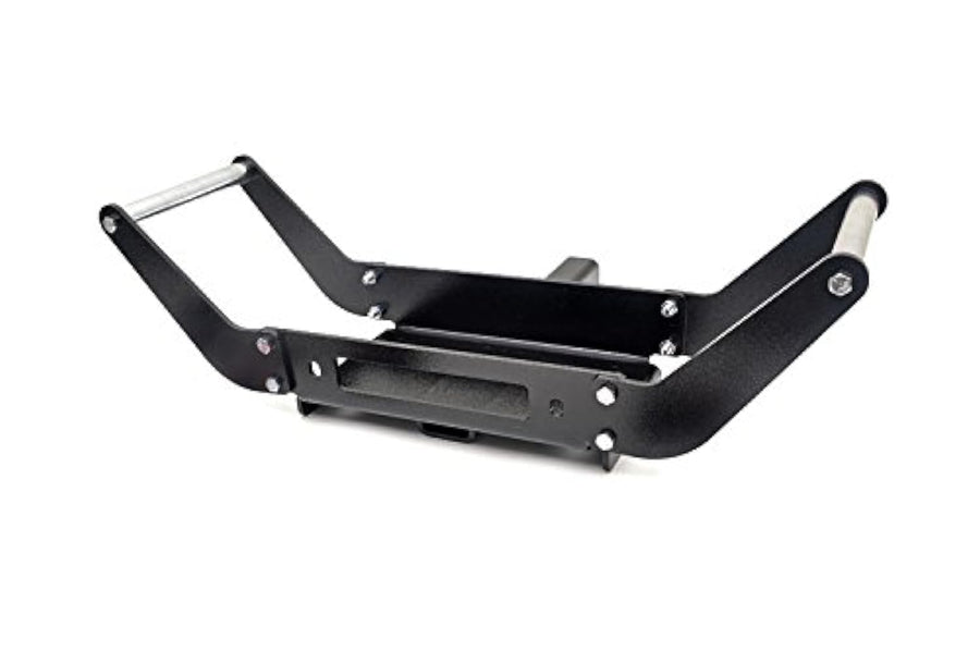 Rough Country Hitch Mount Winch Cradle | 2" Receiver Hitch - RS109 Black