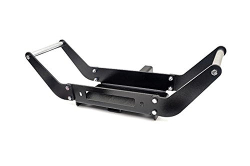 Rough Country Hitch Mount Winch Cradle | 2" Receiver Hitch - RS109 Black