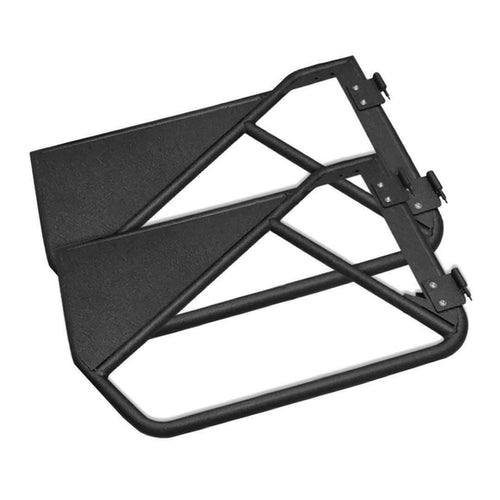 J051FD Trail FX Door -Tubular Lower Half Textured Powder Coated Black Qty 2