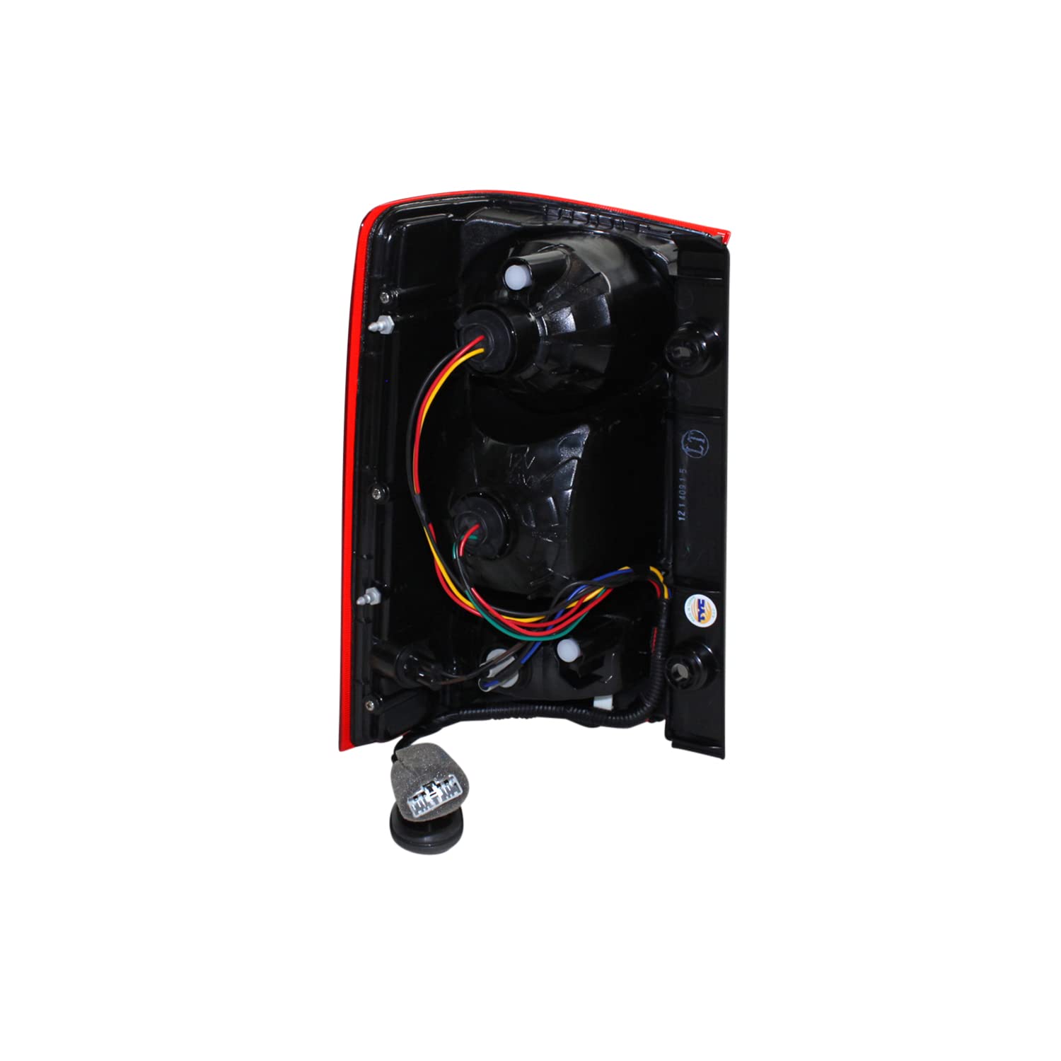 Right TYC Tail Light Assembly Compatible with 2009-2015 Honda Pilot