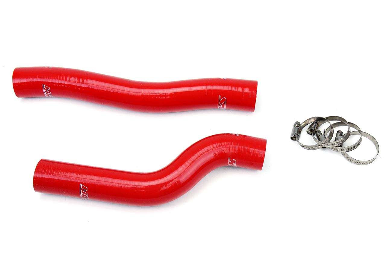 Red Silicone Radiator Coolant Hose Kit HPS 57-1026-RED