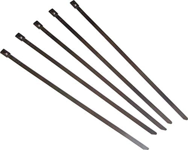 STAINLESS STEEL Helix CABLE TIES 8" 5/PK