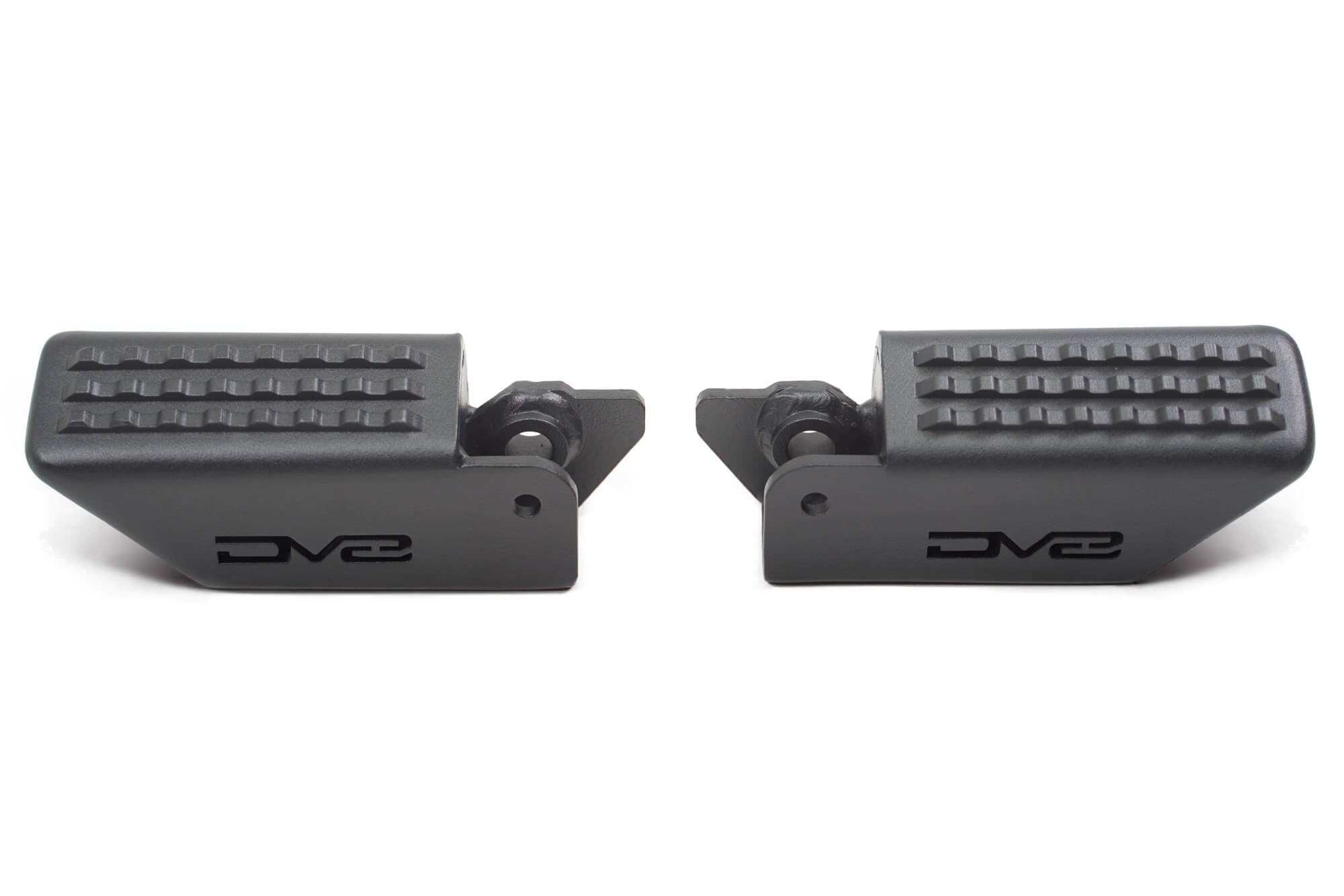 Foot Pegs DV8 Offroad for the 2021-2025 Ford Bronco | Sold as a Pair | Comfortable Place to Rest your Foot | Anti-Slip Pedal Grip Design | Fits Front & Rear Door Hinges