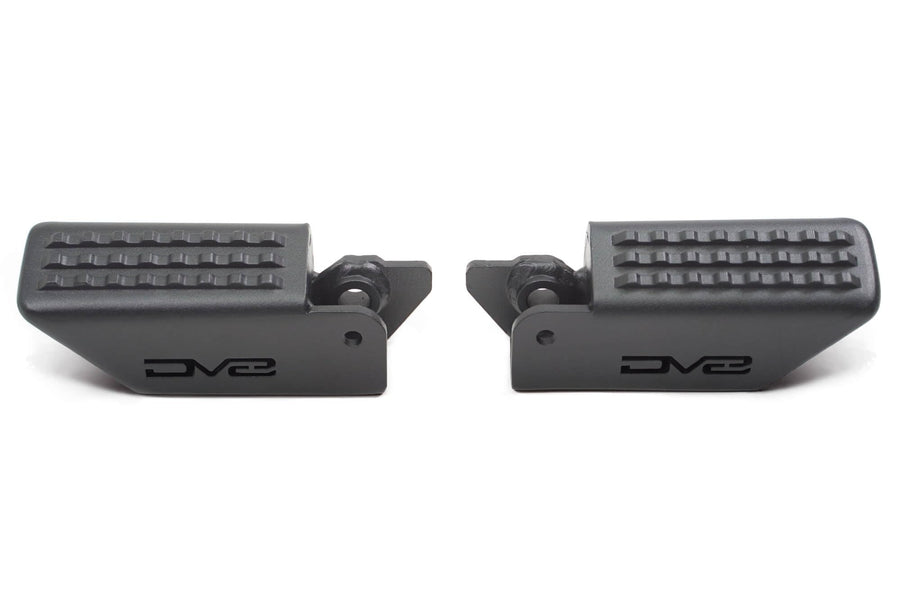 Foot Pegs DV8 Offroad for the 2021-2025 Ford Bronco | Sold as a Pair | Comfortable Place to Rest your Foot | Anti-Slip Pedal Grip Design | Fits Front & Rear Door Hinges
