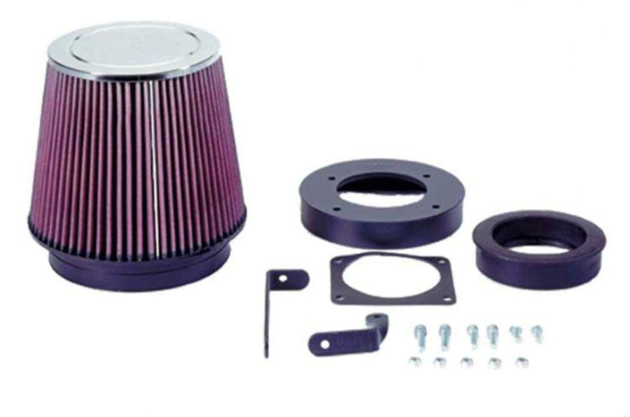 Cold Air Intake System K&N: High-Flow Air-Filter, Increase Performance & Horsepower: Compatible with 1995 FORD Mustang; 1994-1995 FORD Mustang SVT Cobra; 1994 FORD Mustang GT, 57-2511