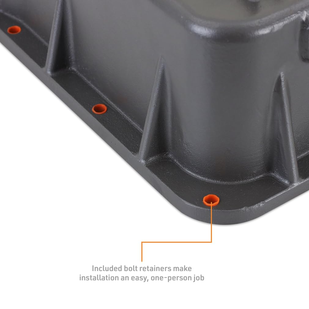 Mishimoto Transmission Pan Aluminum, Compatible with Chevy/GMC 6.6L Duramax 2001-2019