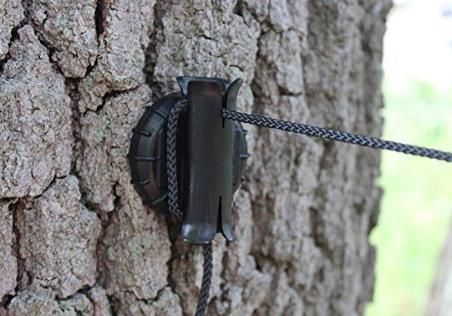 Timber Cinch Slot Lock Mounted Rope Cinch, Multipurpose Rope Tension Device for Camping, Hunting Blinds, Clotheslines, and More