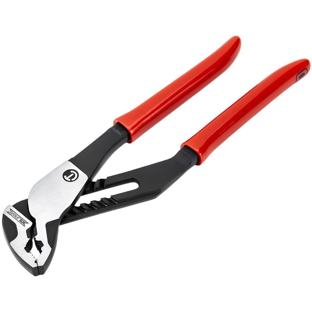 Crescent K9 Z2 V-Jaw Dipped Handle Tongue & Groove Pliers - Home Improvement, Mechanic, Plumbing & Repair Hand Tool - 8" - RTZ28V