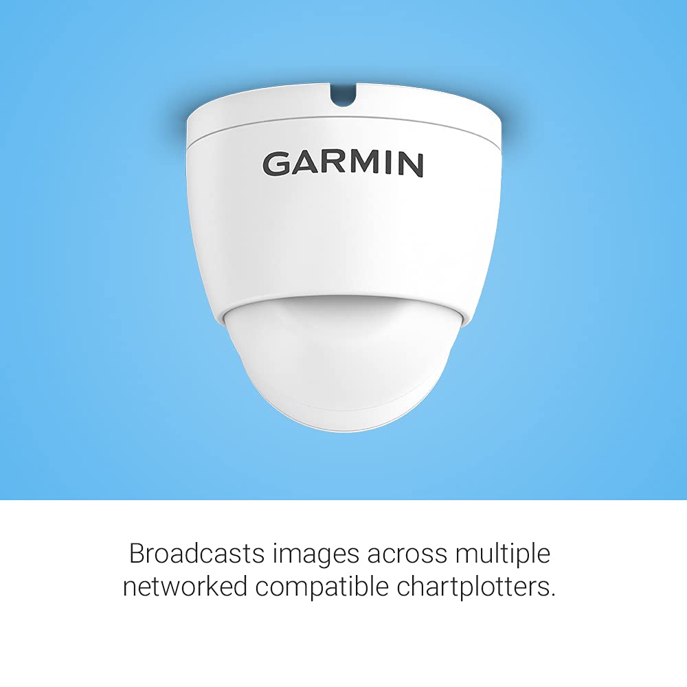 Garmin 14 GC Marine Camera, Monitor Above or Below Decks, Visibility in Low Light Up to 15 Meters