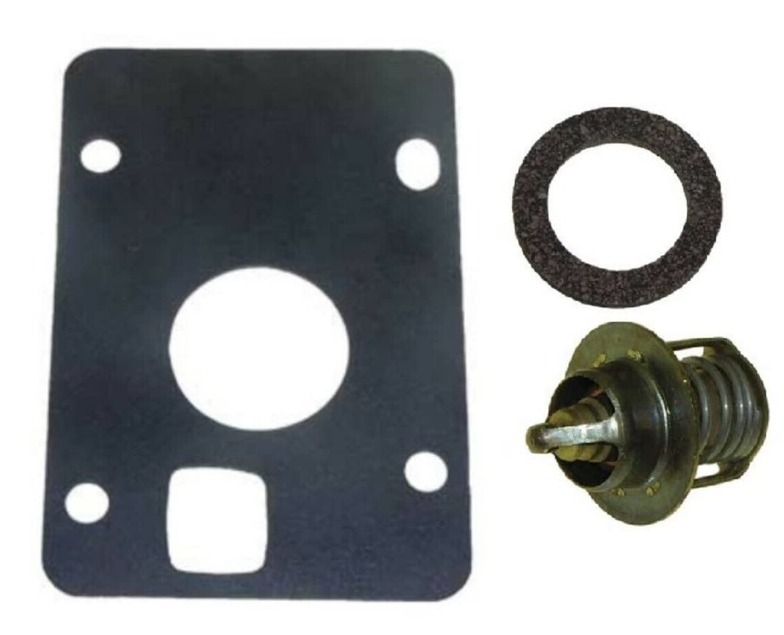 Engineered Marine Products Thermostat Kit 160° for OMC Sterndrive 120 Hp 2.5L & 140 Hp 3.0L 1980-1988 Replaces 982554 3853799 18-3670