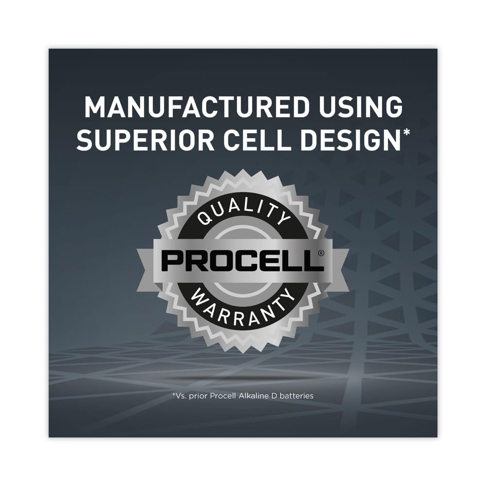 Duracell Procell D12 Professional Alkaline Battery, 12Count
