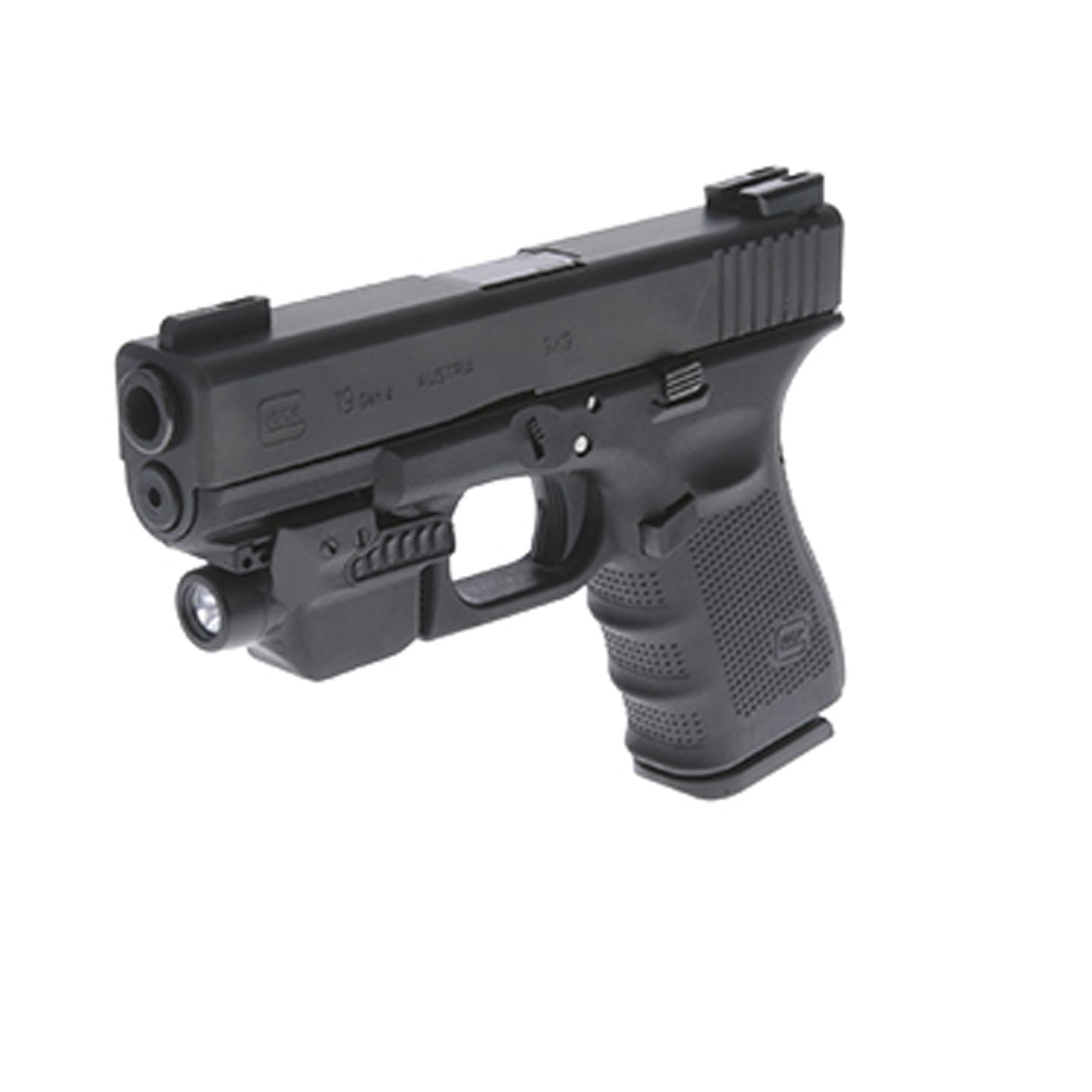Compact TruGlo Sight Line 100 Lumen Durable Lightweight Rechargeable Tactical Handgun Light, White
