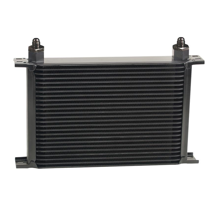 KIT-Stack Derale 52586 Plate Cooler 25 Row (-6AN 90° Swivel)