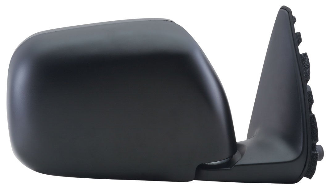 Mirror Passenger Side for Toyota T-0 Pick-Up, Black/Chrome, Foldaway, Manual