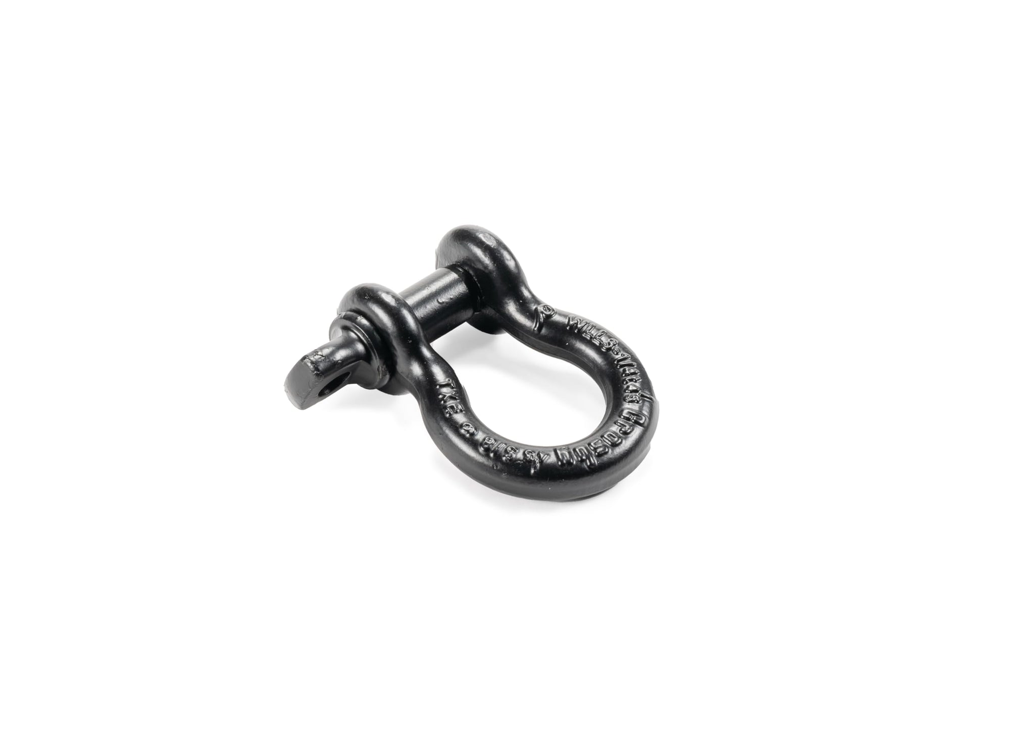 5/8" Factor 55 Steel Crosby Shackle for ATV/UTV Powersports - Black