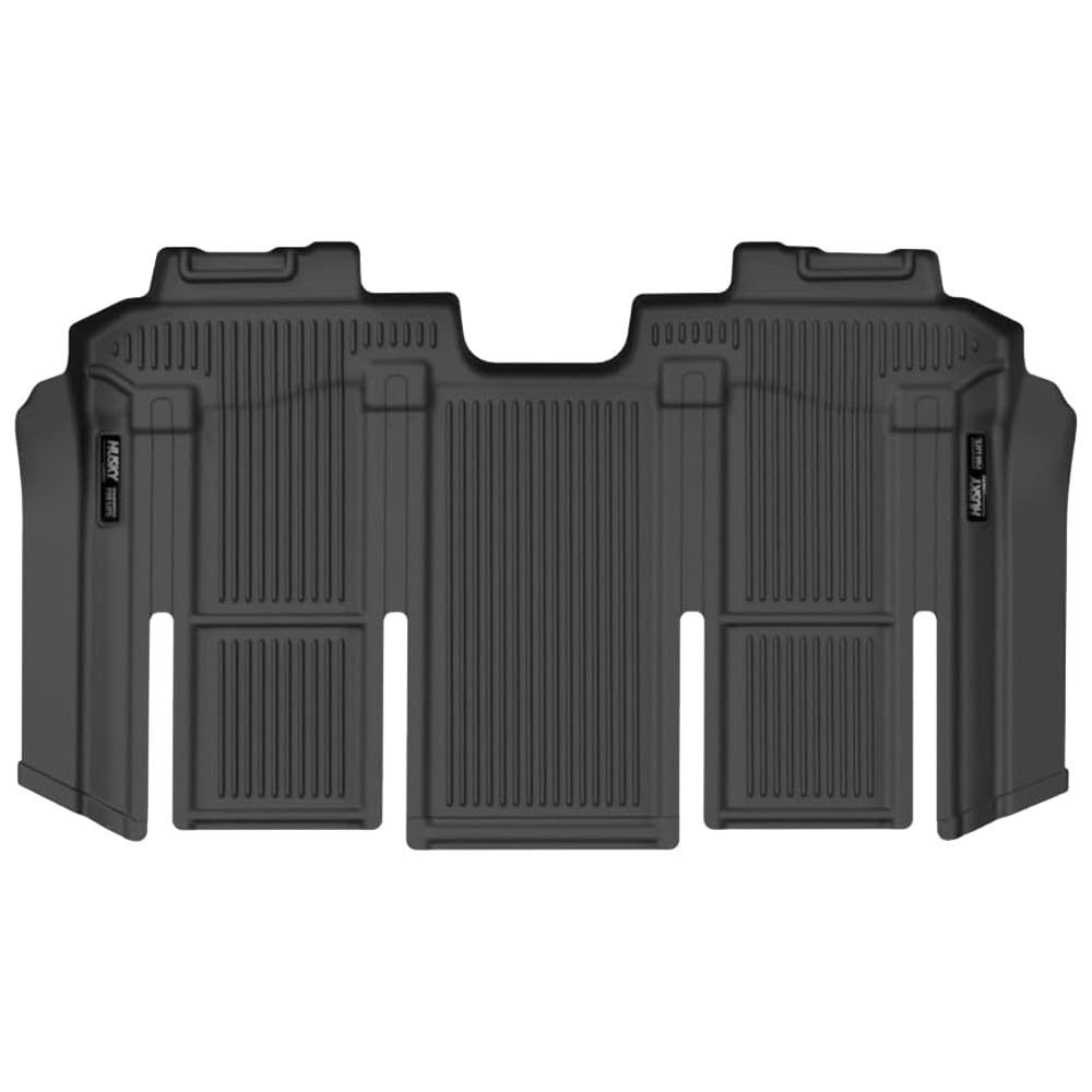 Weatherbeater Husky Liners Floor Mats | Fits 2021-2025 Toyota Sienna w/2nd Row Bucket Seats | 2nd Row, 1-pc Black - 19821