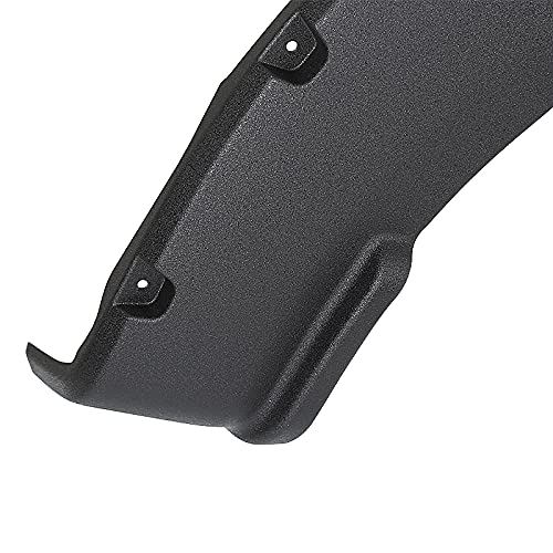 Pocket Rivet Rough Textured Fender Flares SPEC-D TUNING Compatible with 2017-2020 Ford F-250, F-350 Super Duty, 4 Pcs