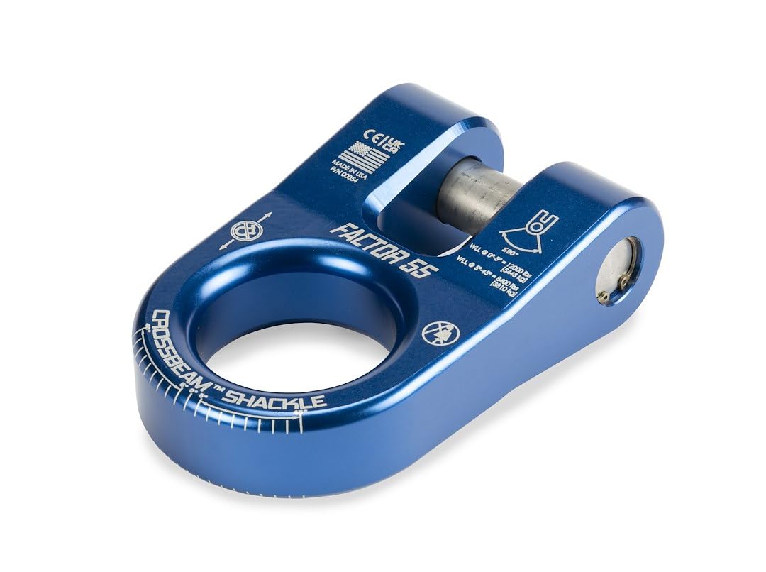 CROSSBEAM SHACKLE BLUE - Factor 55-00054-02