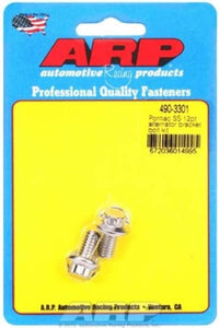 Alternator Bracket Bolt Kit ARP (490-3301), Stainless Steel