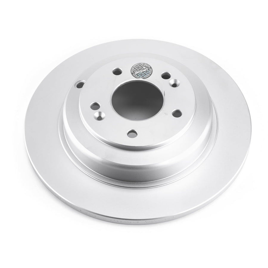 Rear Brake Rotor Power Stop JBR1530EVC Coated For Hyundai Genesis Coupe 2010-2016 [Vehicle Specific]