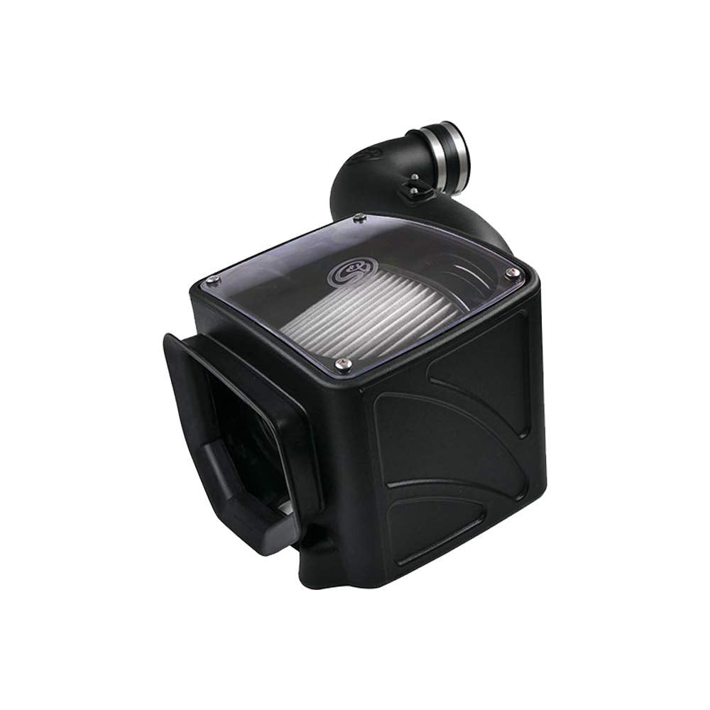 Cold Air Intake S&B Filters 75-5091D For 2007-2010 Chevy/GMC Duramax 6.6L (Dry Extendable Filter)