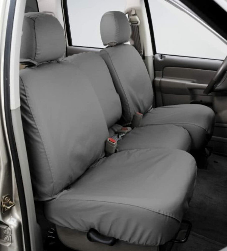 Covercraft Gray SS3442PCGY Front Row Custom Fit Seatsaver Seat Cover for Select Ford Transit Connect Models - Polycotton, 1 Pack