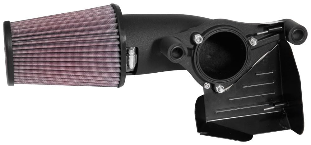 Cold Air Intake Kit K&N: High Performance, Guaranteed to Increase Horsepower: Fits 2017-2018 HARLEY DAVIDSON (Road King, Road King Special, Street Glide, Freewheeler, Road Glide, Ultra Limited)57-1138