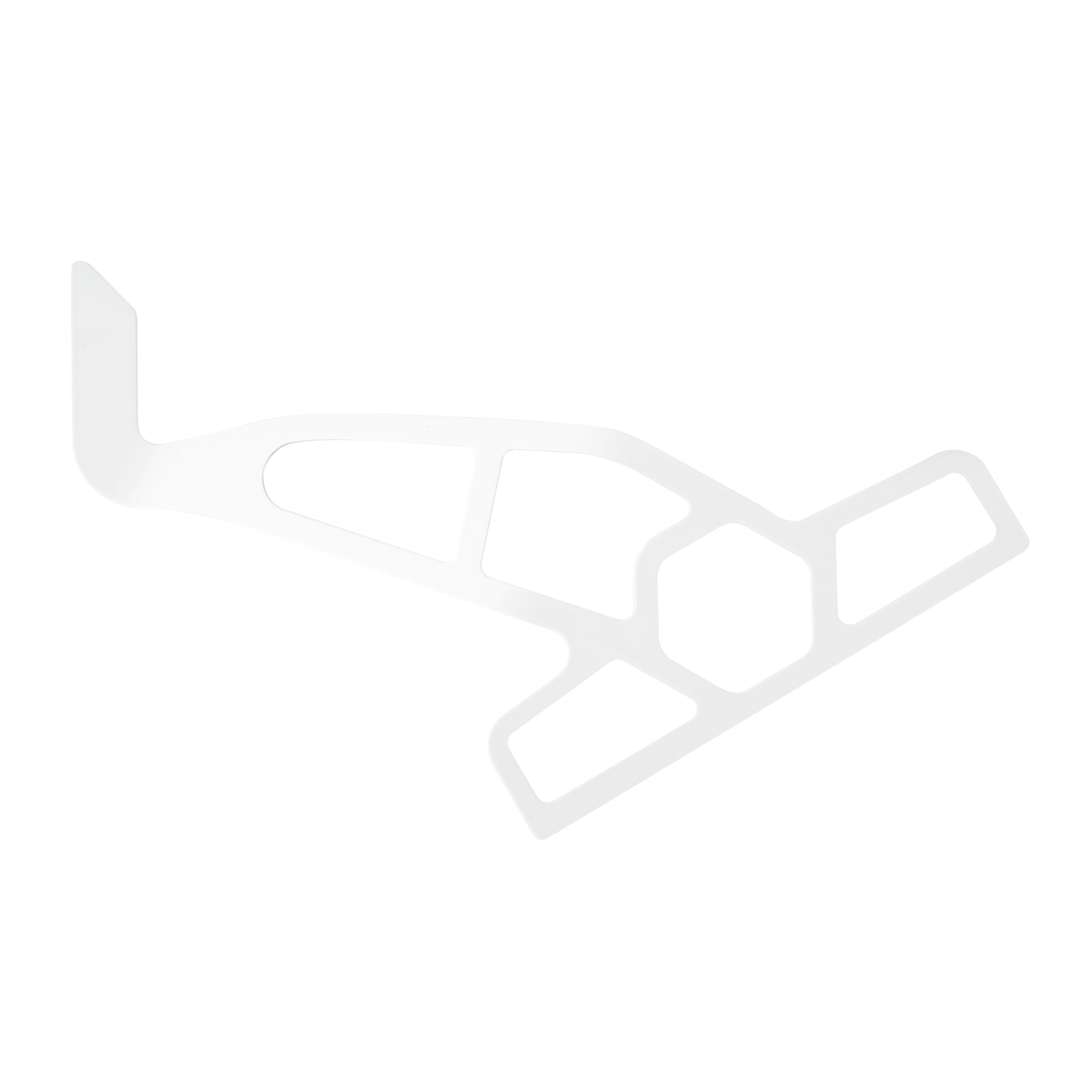 Minn Kota Raptor Jack Plate Adapter Bracket for Port – 2" Setback, 4" Rise, White