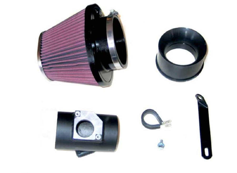 Cold Air Intake System K&N: High-Flow Air-Filter, Increase Performance & Horsepower: Compatible with 2000-2007 SUBARU Impreza II WRX; WRX Sti; 57-0626