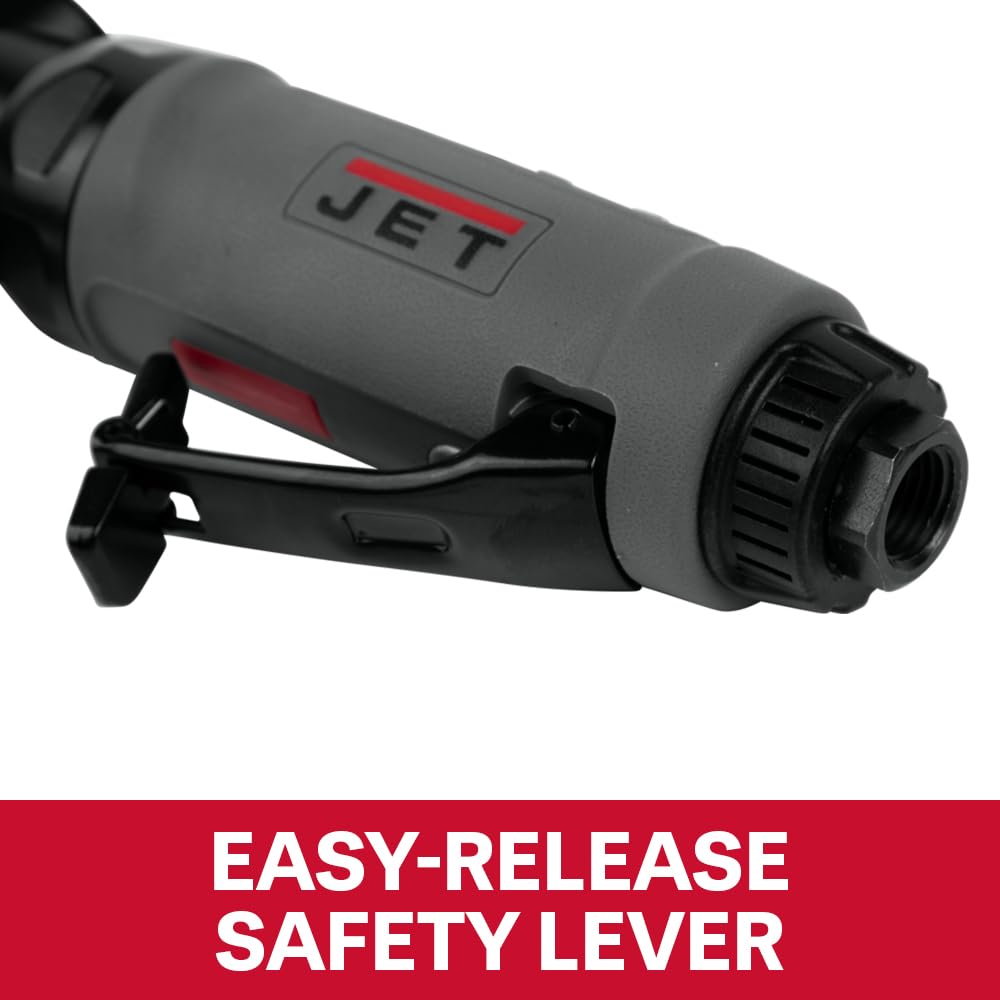 JET Right-Angle 1/4-Inch Composite Die Grinder, 20000 RPM, 1/3 HP (Model JAT-415)