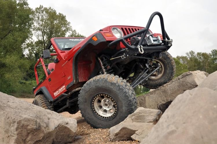 6" Long Arm Lift Kit Rough Country for 97-06 Jeep Wrangler TJ Unlimited - 65922