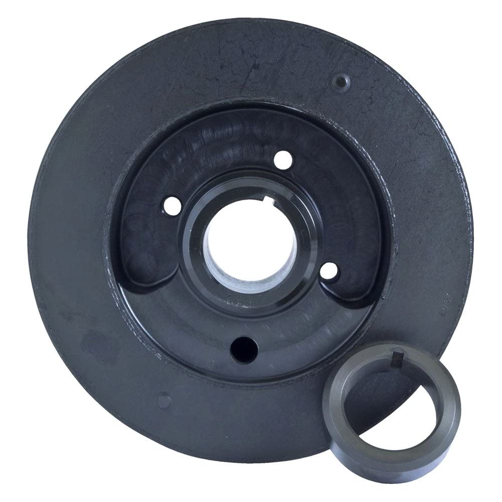 FLUIDAMPR 82-93 GM Diesel 8IN O.D. 18.4 LBS. Black ZINC Chromate Finish External Balance