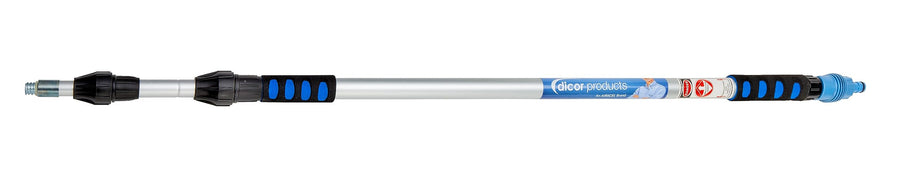 Telescopic Dicor CP-3MP Cleaning Brush Pole - Ideal for Cleaning RV Surfaces