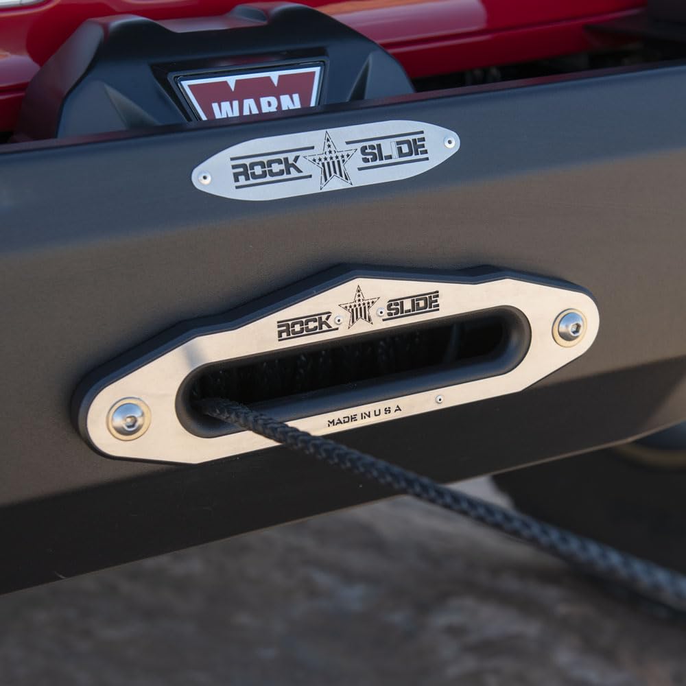 Aluminum Fairlead Rock Slide Engineering fits RSE Front Bumpers & All Front Bumpers with Fairlead Access, RSEFL
