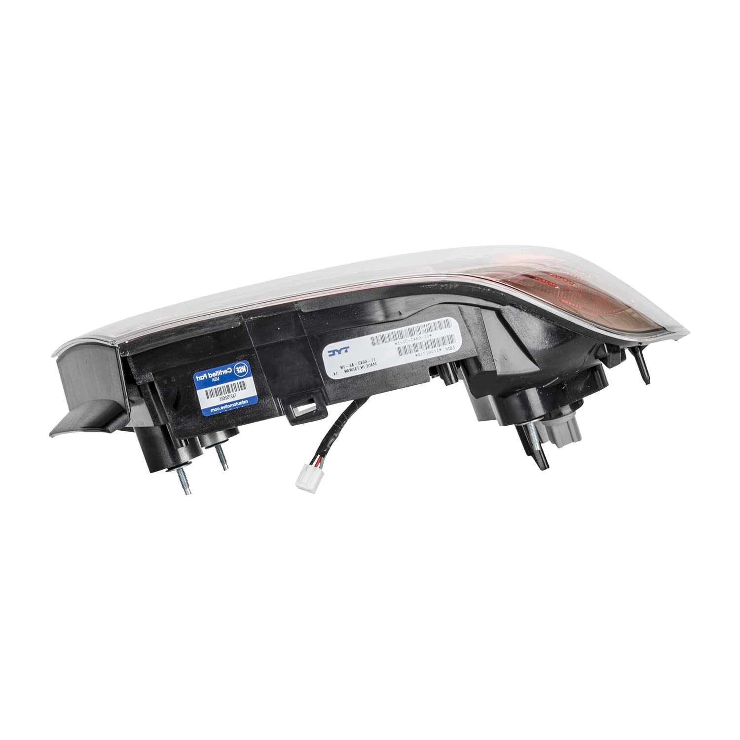 Left TYC Tail Light Assembly Compatible with 2007-2008 Acura TL