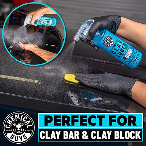 Chemical Guys Clay Luber Synthetic Lubricant WAC_CLY_100_16 with Wetting Agents for Clayblock and Car Detailing Clay (Works on Cars, Trucks, SUVs, Jeeps & More), 16 fl oz