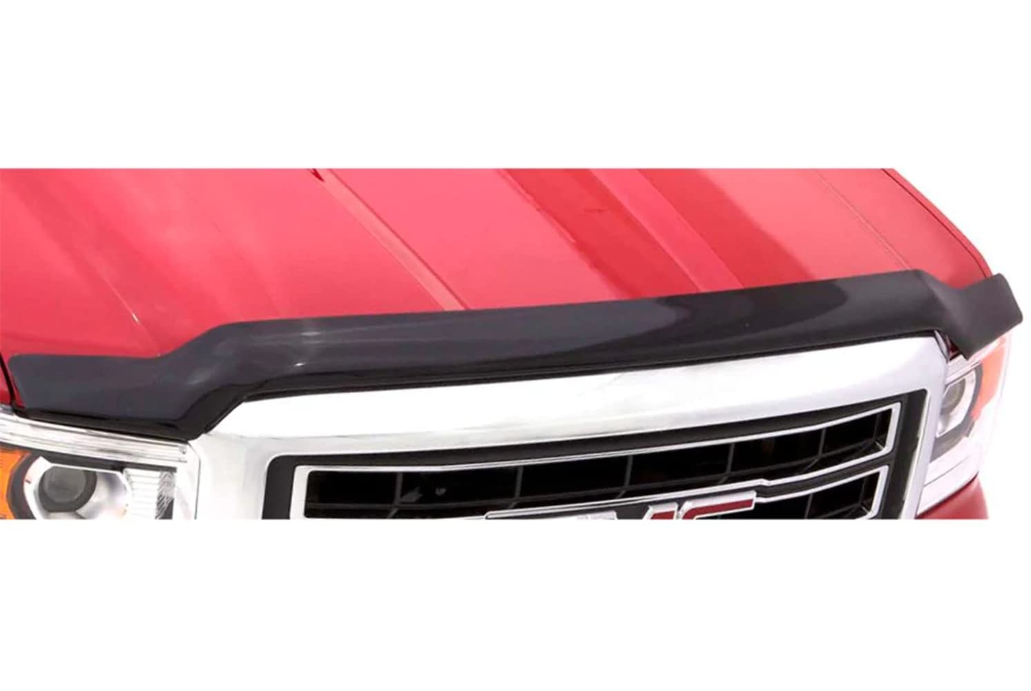 Bugflector Hood Shield / Protector Auto Ventshade [AVS] | Fits 2019 - 2025 GMC Sierra 1500 | High Profile Bug Deflector - 1 pc., Dark Smoke | 23959