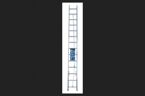 28 ' Werner Aluminum Extension Ladder Type I 250 Lb Heavy Duty