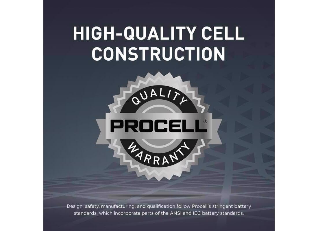 Alkaline Procell Intense Power C, 1.5V Batteries Pack of 12