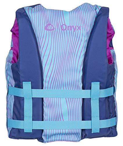 All Adventure ONYX Youth Paddle & Water Sports Life Jacket, Blue