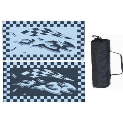 HB1 MING's Mark 8 X 16 Black Checker Flag Mat [parallel import goods]