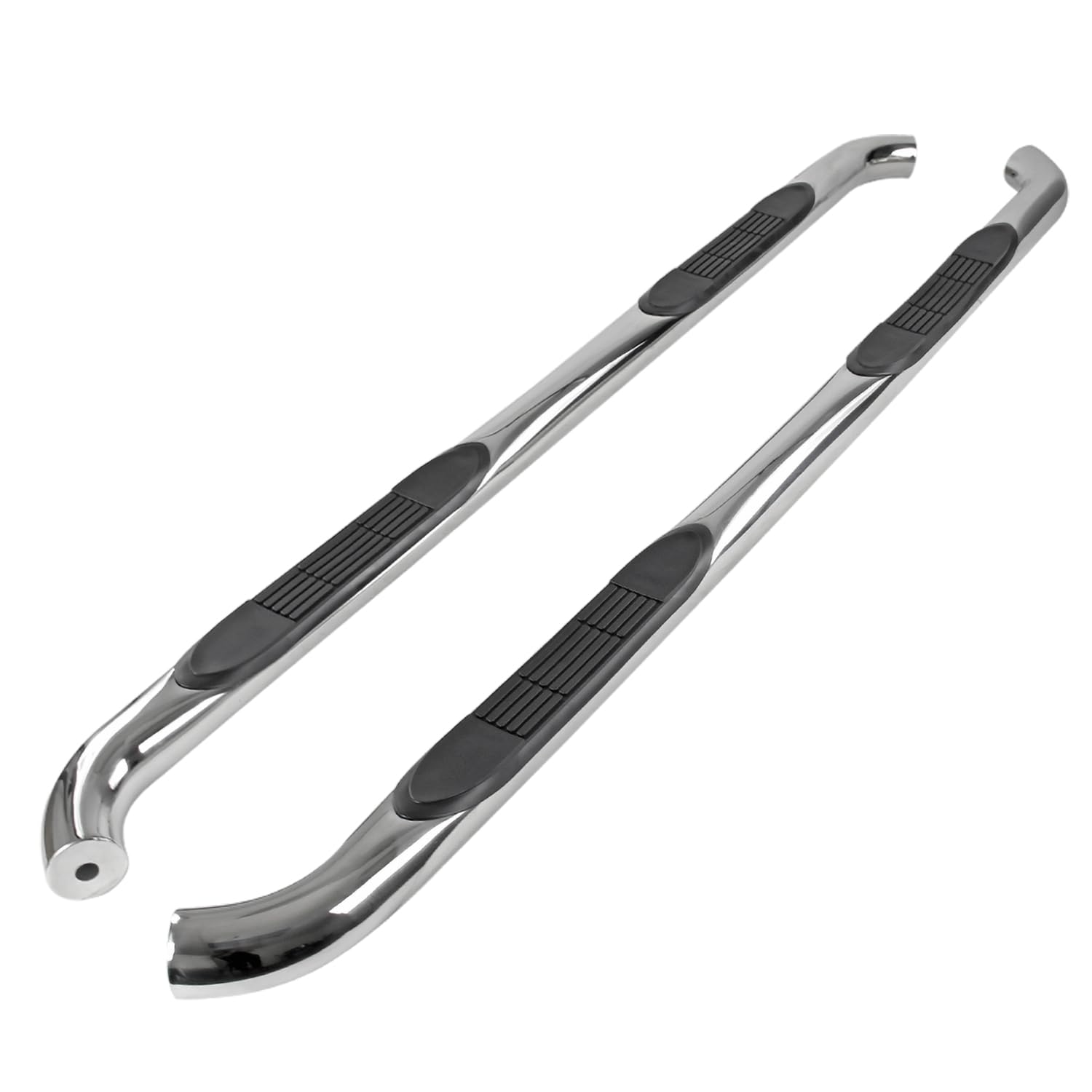 3" Round Spec-D Tuning Side Step Nerf Bars Running Boards Compatible with 2021-2024 Chevy Tahoe GMC Yukon