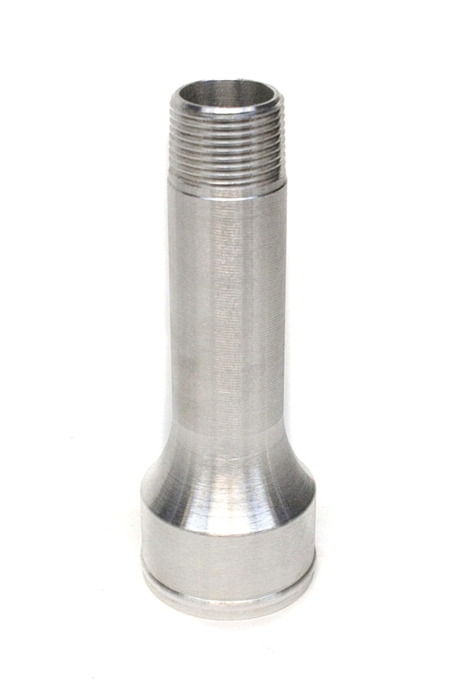 Clear Anodized Aluminum PRW 5292085 Straight Universal Electric Water Pump Fitting