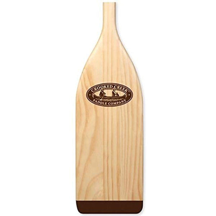 4-foot CROOKED CREEK Wooden Boat Paddle - Features Multi-Ply Laminated Construction for Added Strength - Lightweight, Waterproof Finish (50431)