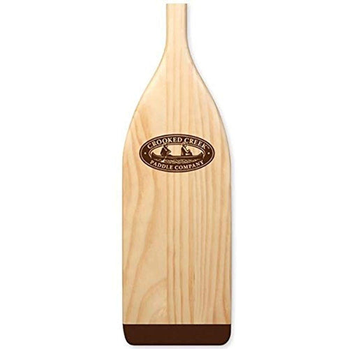 4-foot CROOKED CREEK Wooden Boat Paddle - Features Multi-Ply Laminated Construction for Added Strength - Lightweight, Waterproof Finish (50431)
