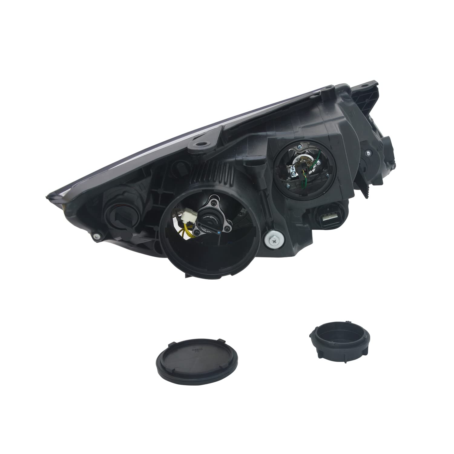 Left TYC Headlight Assembly Compatible with 2012-2013 Kia Optima