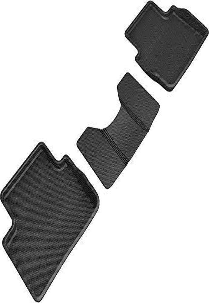 3D MAXpider Kagu Custom Fit Floor Mat (Black) Compatible with Mazda Mazda3 2019-2025 / Cx-30 2020-2025 - Second Row