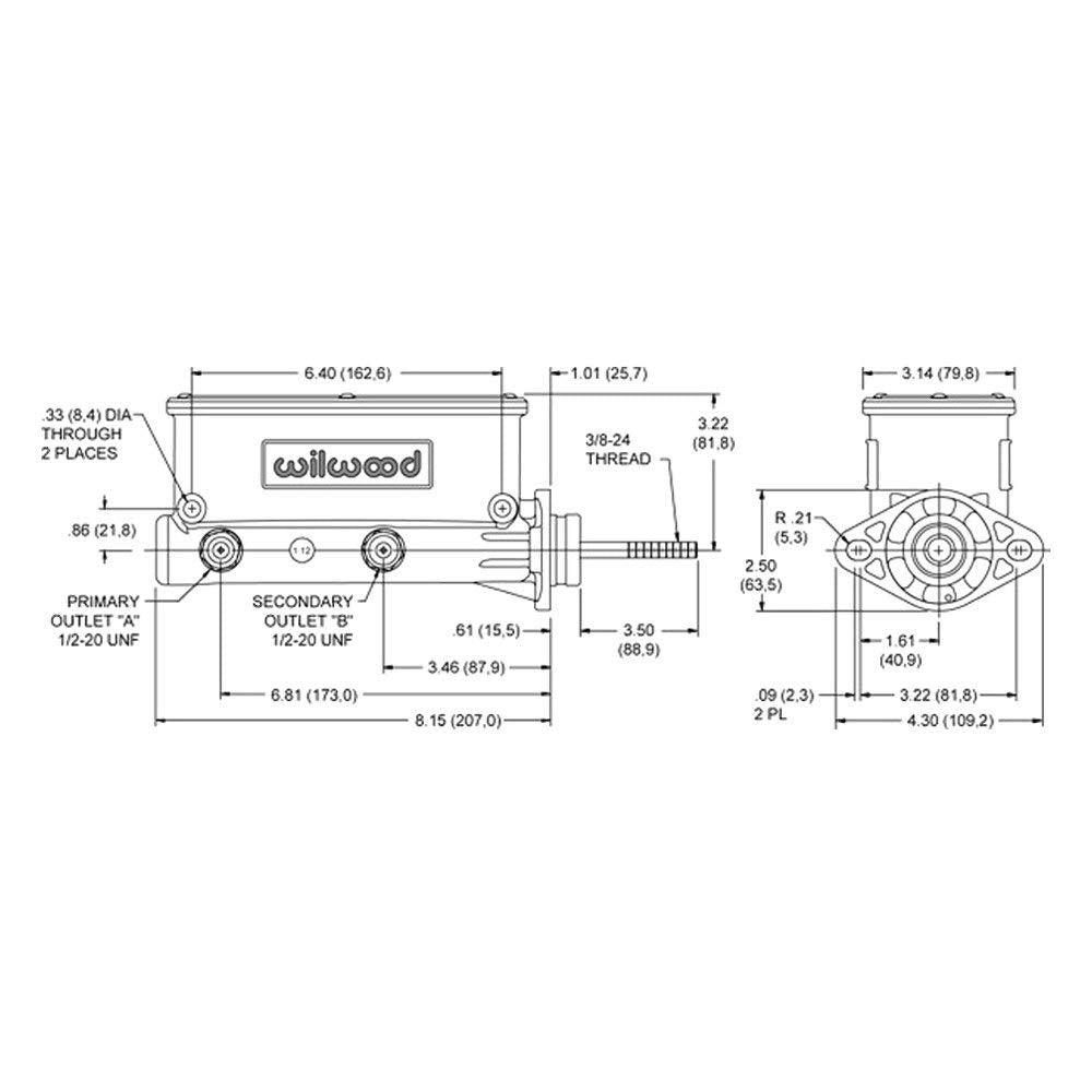Master WILWOOD Cylinder